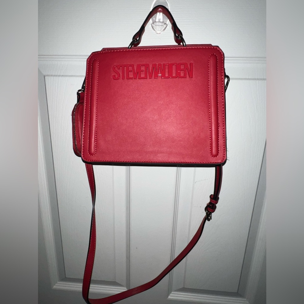 Red Steve Madden Crossbody